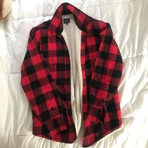 J Crew Fuzzy Flannel